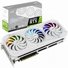 ASUS ROG STRIX GeForce RTX 4090 RTX 4080 White Graphics Cards